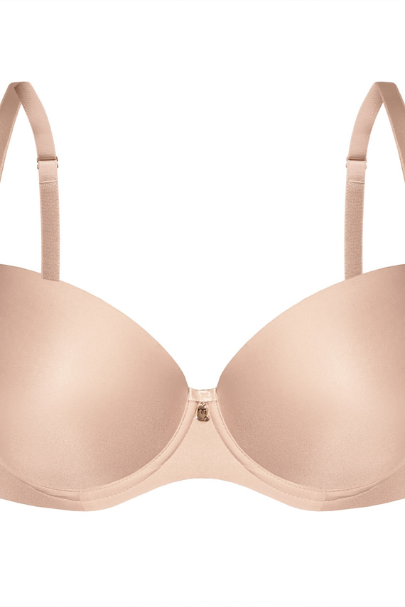 Mefemi by Nipplex Nina Push Up Cappuccino Biustonosz Modelujący Dekolt