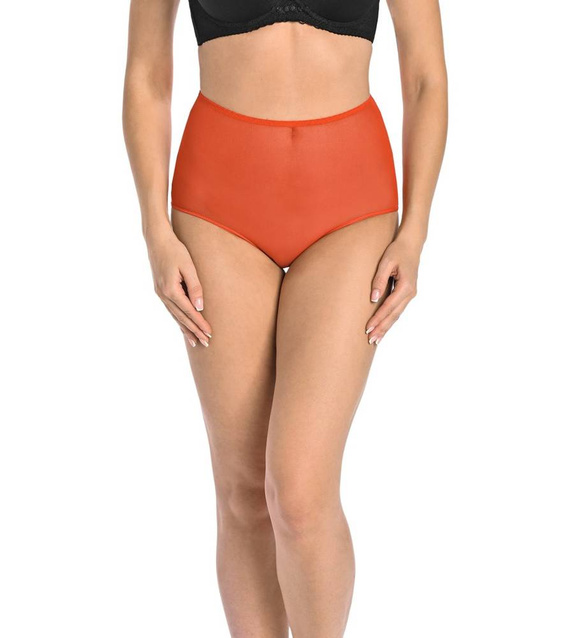 306 Retro Figi z wysokim stanem Teyli - czerwony 