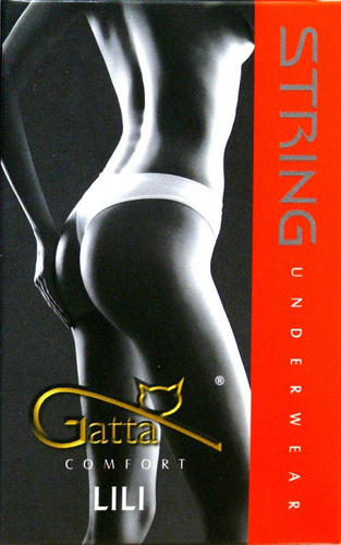 Lili Stringi GATTA white/biały