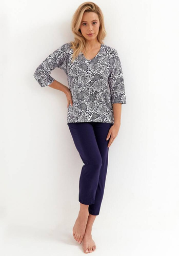 250 Piżama damska Cana - granatowy