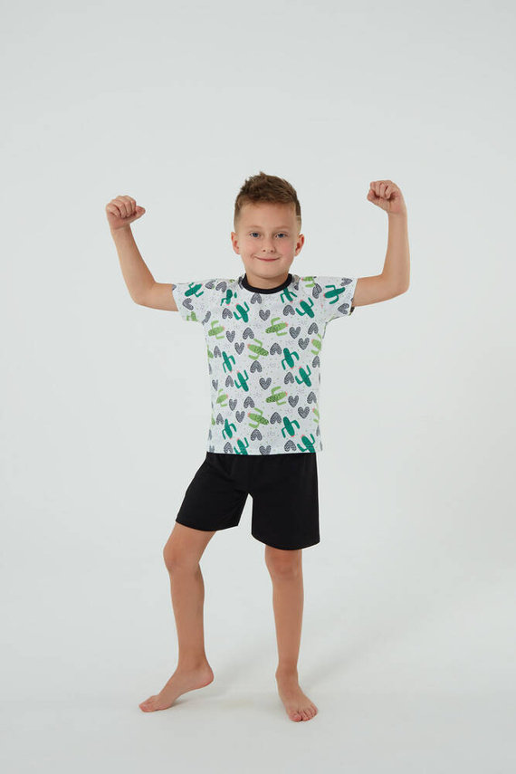 Picos Piżama dziecięca Italian Fashion - druk/czarny 