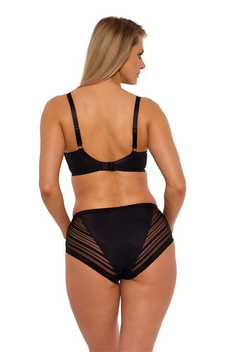 Gaia Alicia BS 1397 Biustonosz Balconette Soft Czarny z Fiszbinami