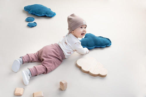 "Dreamer" Pumpy dla chłopca z kieszonkami Pinokio - ciemny beż