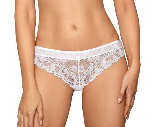 Lagerta Stringi Damskie Róża - czarny