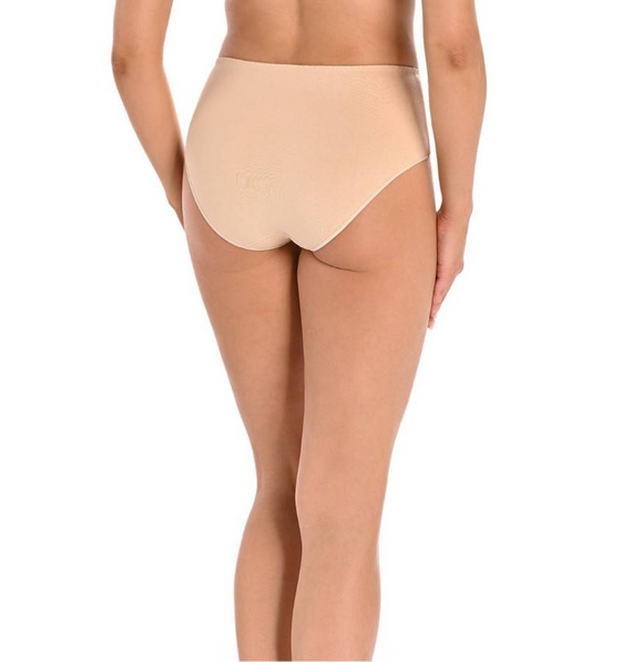 1125-3 Vicky Wielopak Figi z wysokim stanem Teyli - beżowy/czarny/biały