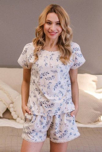 4401 Piżama Damska Doctor Nap - milk
