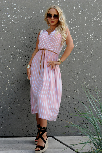 Elfina Pink Sukienka damska Merribel