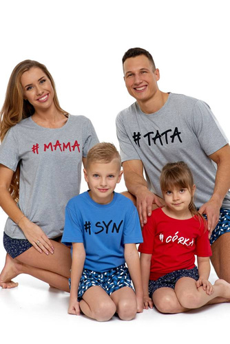 PDZ2800-012 Córka Piżama dziewczęca Moraj - czerwony