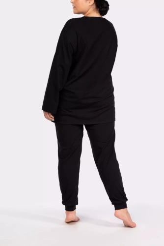 Homie longsleeve Piżama damska Mona black