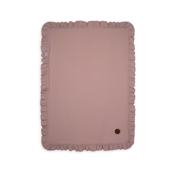 Powder Pink  Kocyk muślinowy dla niemowlaka Makaszka 