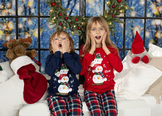 593/154 966/154 Snowman 2 Piżama chłopięca Cornette - granatowy