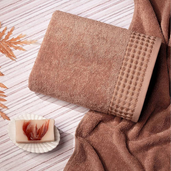 Avinion Ręcznik bawełniany Eurofirany pudrowy