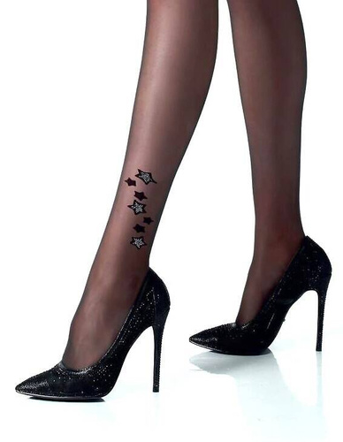 22311 Constellation Rajstopy 20 den Knittex -czarny