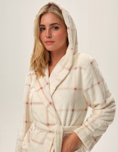 41877 Fina Szlafrok damski Henderson - cream