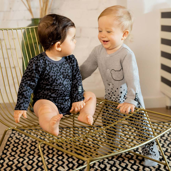 Magic Body z długim rękawem Eevi - grafit druk