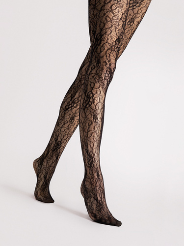 Rajstopy Fiore Valeria G6133 20 den siateczkowe wzorzyste eleganckie