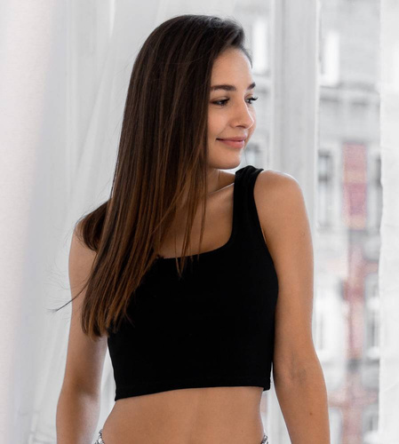 Valia Black Top Sensis - czarny +