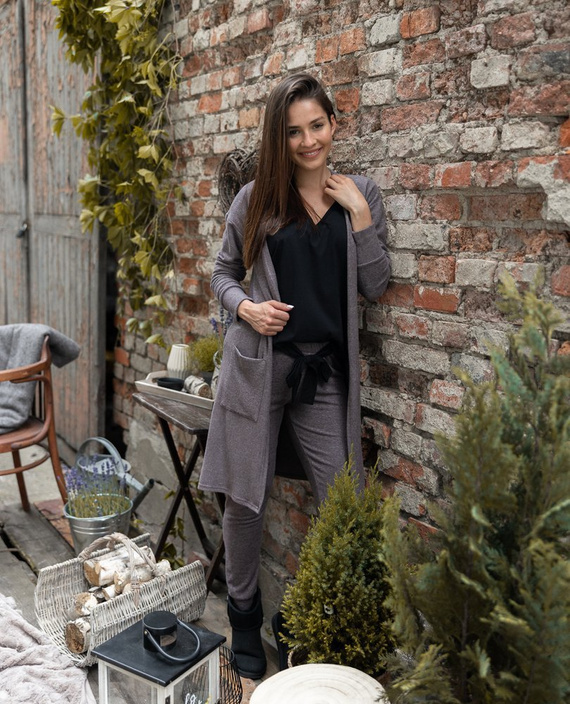 Sensis Sophie Brown Piżama damska - czarny