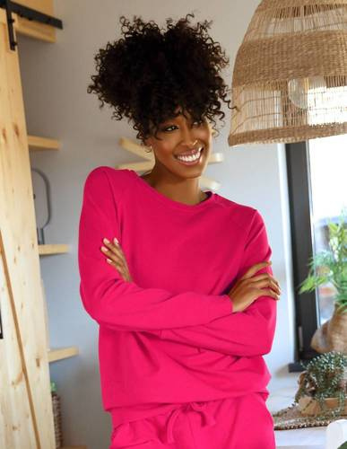 Wenezja Bluza dresowa Dkaren - malina