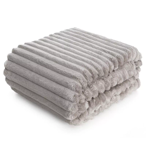 Soft koc narzuta z mikrofibry Designe91 beżowy