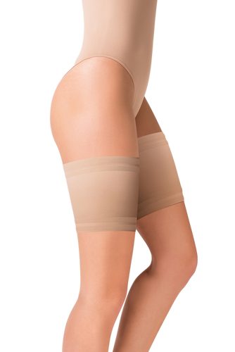 510 Opaski na uda Satine Size Plus Gabriella beige/beżowy