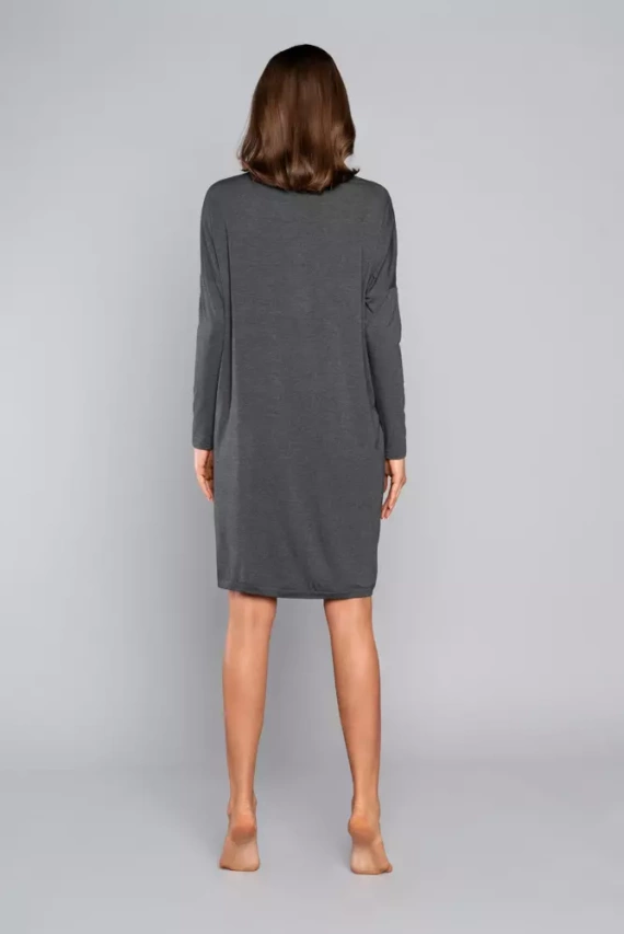 Tirana Tunika damska i ciążowa Italian Fashion- granat 