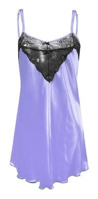 Carla Koszulka damska satynowa DKaren - błękit