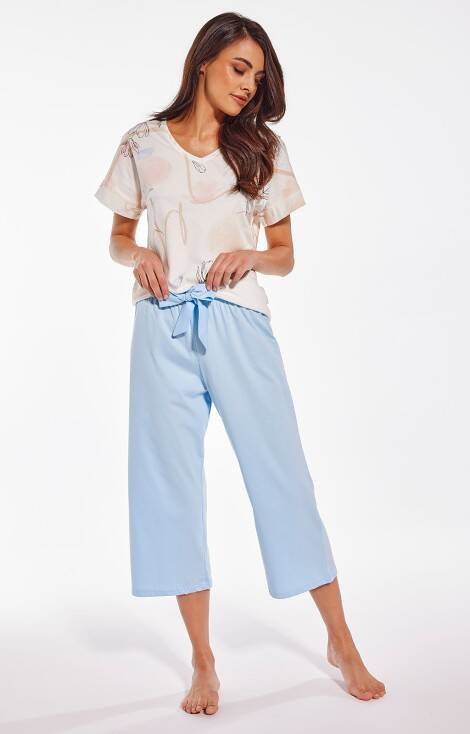 657/291 Felicja Piżama damska Cornette ecru