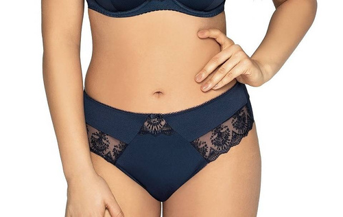 1924/B Figi damskie Brazyliany Ava granatowy