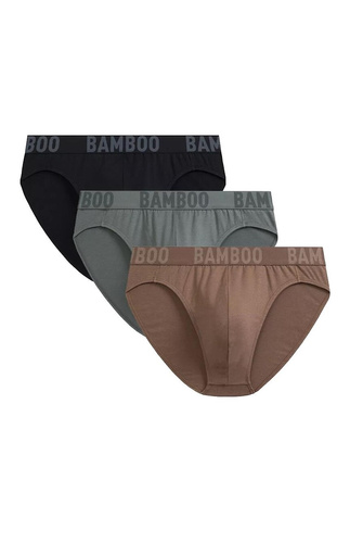 3MP-199 Slipy męskie Atlantic -khaki-czarny-beżowy