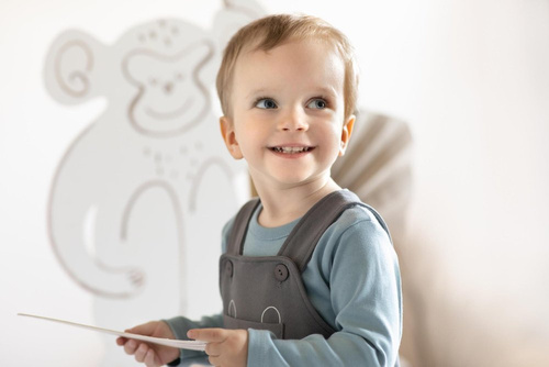 Slow Life Ogrodniczki Pinokio - grafit