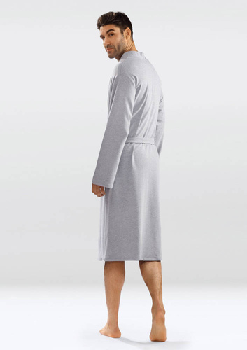 Harry Szlafrok męski Dkaren - szary