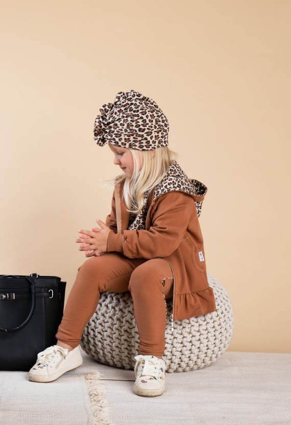 171275 Legginsy "Mia" Nicol - brązowy