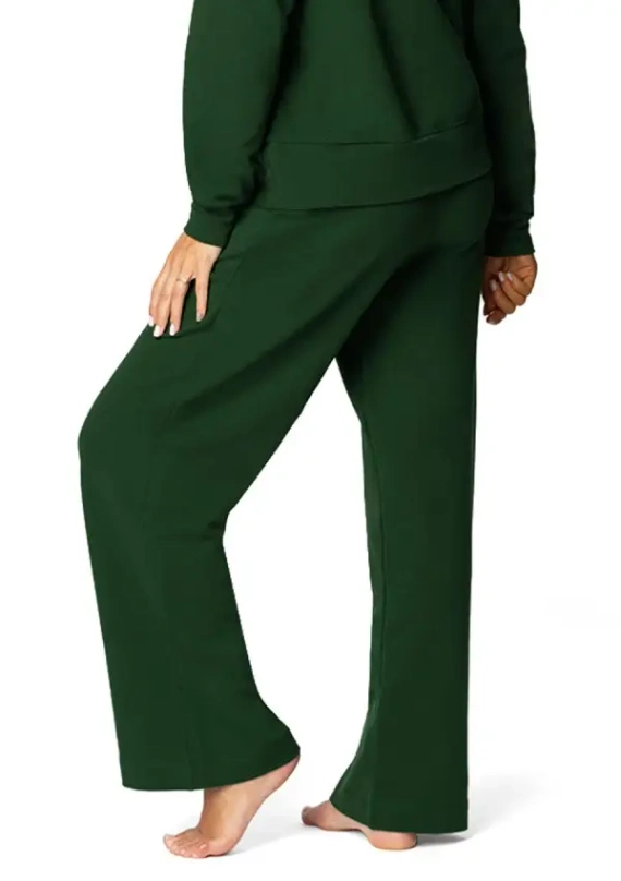 DK-K-B8 Spodnie dresowe Dkaren - zielone