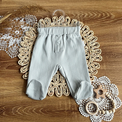 PDGB009 EkoBaby Półśpiochy niemowlęce Mamatti - szary