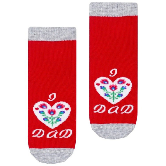 art.138 Skarpety Cotton Candy Folk Steven szary melanż 076