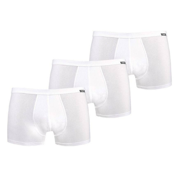801-3 Levi Bokserki męskie 3- PAK Teyli - biały
