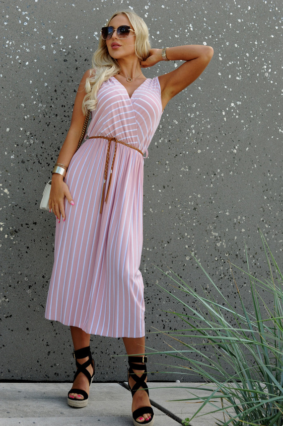 Elfina Pink Sukienka damska Merribel