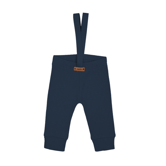 215018 Spodnie na szelkach "Eddy" Nicol - granatowy