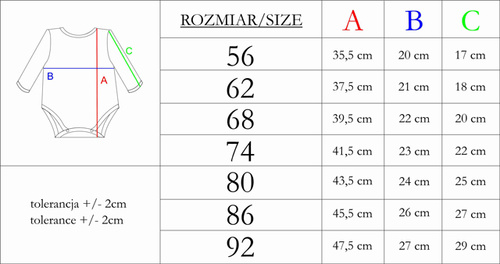 213103 Nelly Body z długim rękawem Nicol
