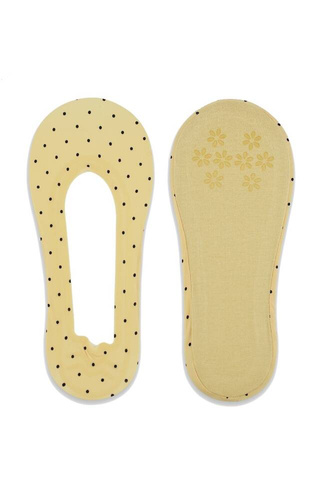 SN038 Baleriny stopki damskie Noviti - beżowy