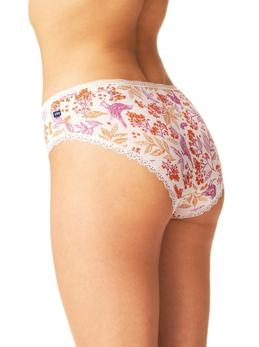 LPC 785 A'2 Figi damskie 2-pak Key bordowy beżowy