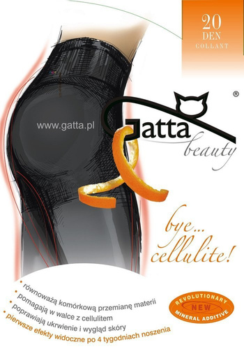 Bye Cellulite Rajstopy Gatta 50 den nero