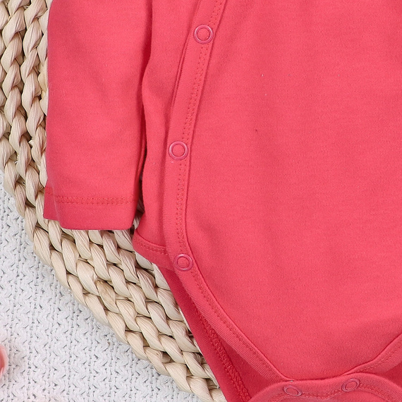 ABN-5633 Bawełniane body kopertowe Słodka Koala Nini organic 100% PL produkcja