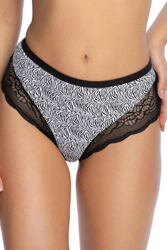 BS 1152 Teona Full Cup Biustonosz Półusztywniany Gaia -czarny biały