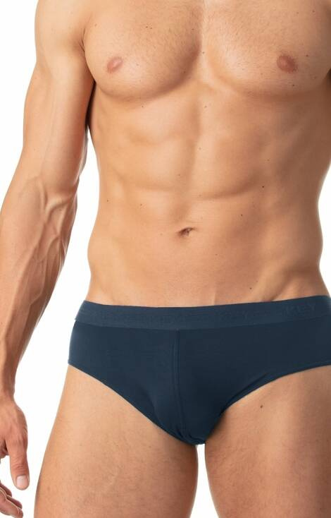 MPP 005 Bamboo A'2 Slipy męskie 2-pak Key granatowy