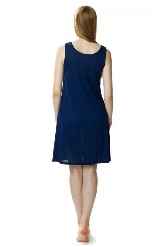 86385 Aurora koszula nocna damska Mewa granatowy