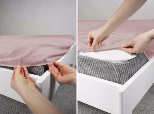 Poly prześcieradło z mikrofibry Detexpol różowy