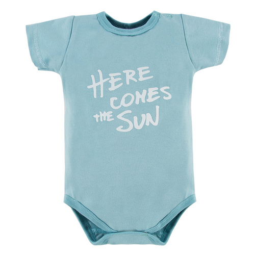 Sahara Body z krótkim rękawem Eevi - niebieski