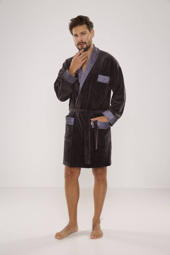 772 Bonjour szlafrok męski forex - grafit